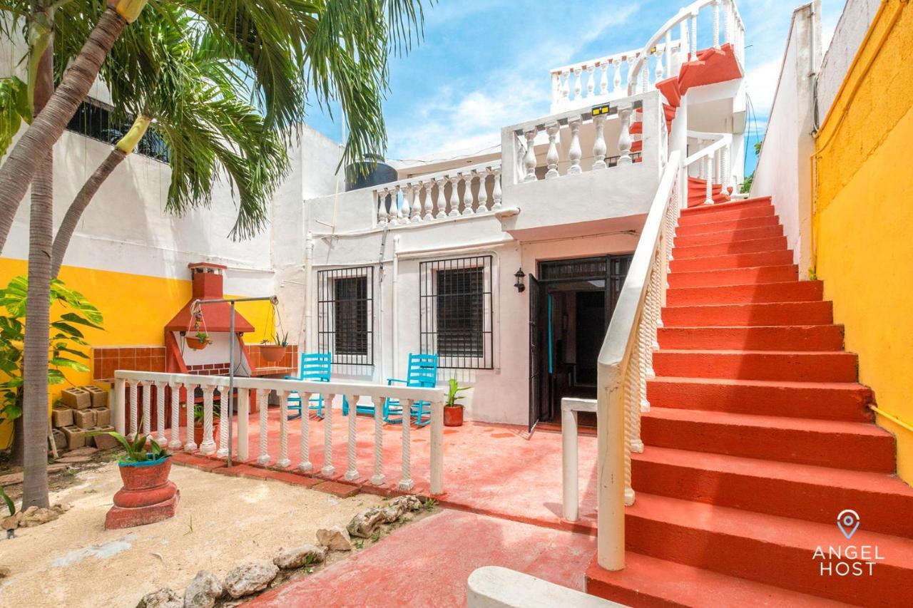 Malecon Beach House In Progreso 1 Block From Beach ภายนอก รูปภาพ
